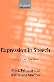 Expression in Speech: Analysis and Synthesis