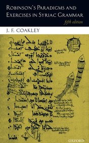 Robinson's Paradigms and Exercises in Syriac Grammar
