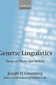 Genetic Linguistics: Essays on Theory and Method