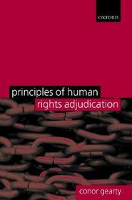 Principles of Human Rights Adjudication Principles of Human Rights Adjudication