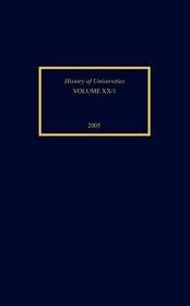 History of Universities: Volume XX/1