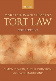Markesinis and Deakin's Tort Law