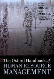 The Oxford Handbook of Human Resource Management