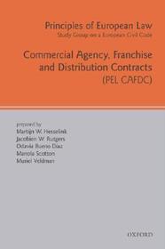 Principles of European Law: Commercial Agency, Franchise, and Distribution Contracts