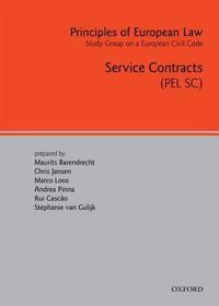 Principles of European Law: Service Contracts