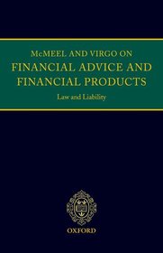 McMeel and Virgo on Financial Advice and Financial Products: Law and Liability