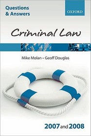 Criminal Law 2007-2008