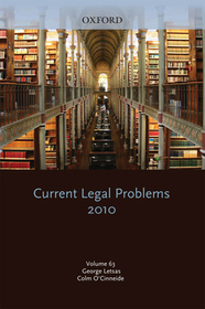 Current Legal Problems 2010: Volume 63
