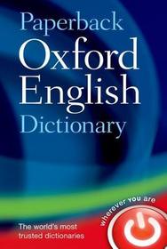 Paperback Oxford English Dictionary: Over 120,000 words, phrases, and definitions.