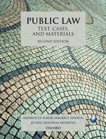 Public Law: Text, Cases, and Materials