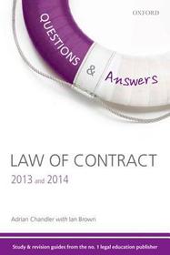Questions & Answers Law of Contract 2013-2014: Law Revision and Study Guide