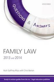 Questions & Answers Family Law 2013-2014: Law Revision and Study Guide