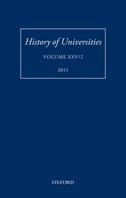 History of Universities: Volume XXV/2
