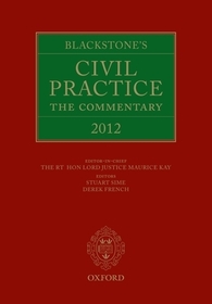 Blackstone's Civil Practice: The Commentary 2012