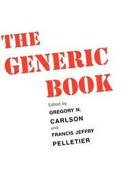 The Generic Book – The Semantics of Generics