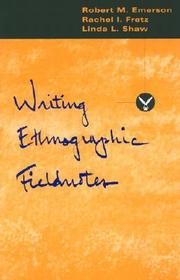 Writing Ethnographic Fieldnotes (Paper)