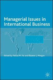 Managerial Issues in International Business