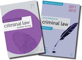 Criminal Law + Core Statutes on Criminal Law 2011-12 Value Pack