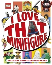 LEGO? I Love That Minifigure: Exclusive Zombie Skateboarder