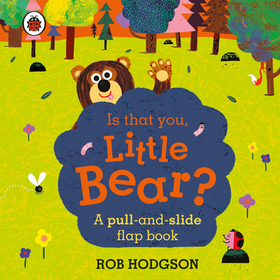 Is that you, Little Bear?: A pull-and-slide flap book