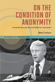 On The Condition of Anonymity