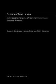 Systems that Learn ? An Intro to Learning Theory for Cognittive & Computer Science: Clinical Child and Adolescent Psychology