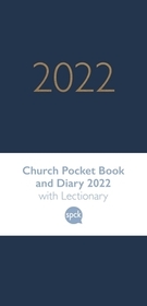 Church Pocket Book and Diary 2022 Soft?tone Midnight Blue