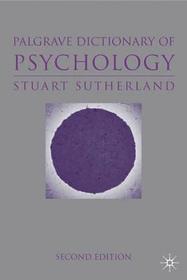 The Macmillan Dictionary of Psychology