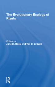 The Evolutionary Ecology Of Plants The Evolutionary Ecology Of Plants