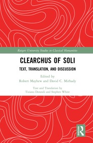 Clearchus of Soli: Text, Translation, and Discussion Clearchus of Soli: Text, Translation, and Discussion