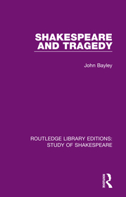 Shakespeare and Tragedy Shakespeare and Tragedy