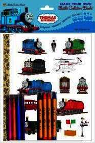 Thomas & Friends Make Your Own Little Golden Book [With Stickers and Crayons and Markers and Stencils]