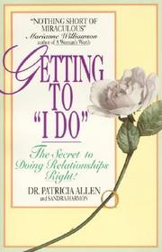 Getting to 'i Do'