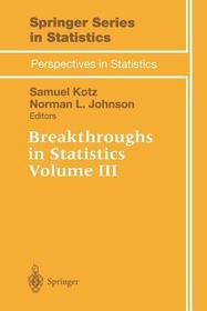 Breakthroughs in Statistics: Volume III