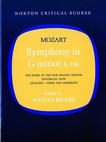 Mozart Symphony in G Minor K 550 (NCE) Mozart Symphony in G Minor K 550 (NCE)