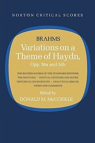 Variations on a Theme of Haydn: Norton Critical Score Variations on a Theme of Haydn: Norton Critical Score