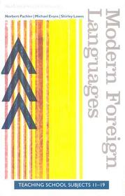 Modern Foreign Languages: Teaching School Subjects 11-19 Modern Foreign Languages: Teaching School Subjects 11-19