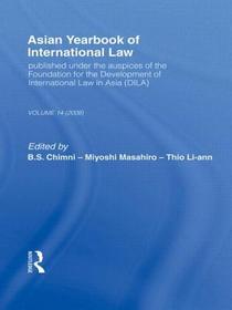 Asian Yearbook of International Law: Volume 14 (2008)