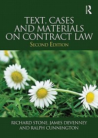 Text, Cases and Materials on Contract Law