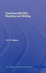 Teaching ESL/EFL Reading and Writing
