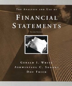 The Analysis and Use of Financial Statements
