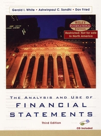 WIE The Analysis and Use of Financial Statements with CD