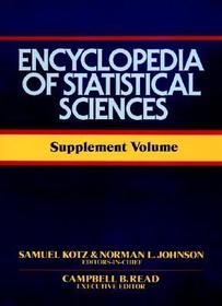 Encyclopedia of Statistical Sciences: Supplement Vol.