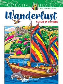 Creative Haven Wanderlust Color by Number