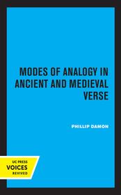 Modes of Analogy in Ancient and Medieval Verse