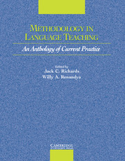 Methodology in Language Teaching: An Anthology of Current Practice