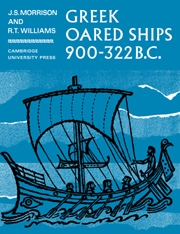 Greek Oared Ships 900-322 BC Greek Oared Ships 900-322 BC