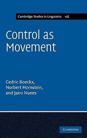 Control as Movement