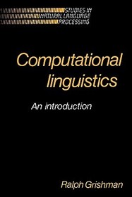 Computational Linguistics: An Introduction