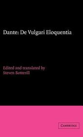 Dante: De vulgari eloquentia Dante: De vulgari eloquentia